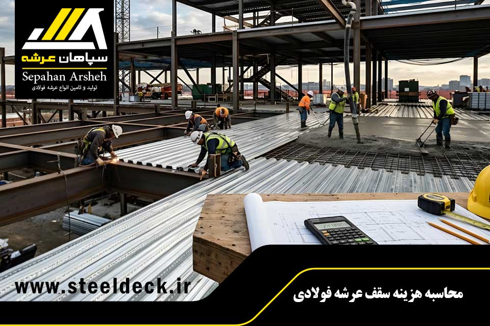 محاسبه هزینه سقف عرشه فولادی؛ آنالیز قیمت هر متر مربع ۱۴۰۵